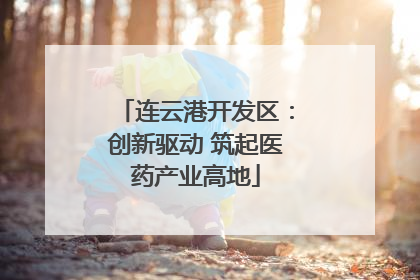 连云港开发区：创新驱动 筑起医药产业高地